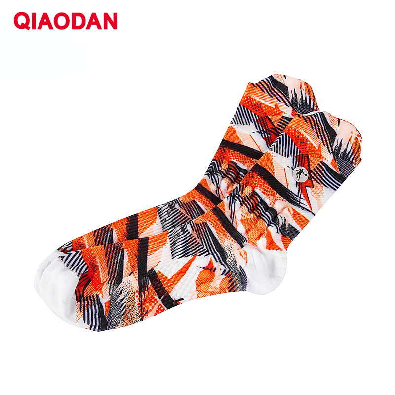 QIAODAN PB 4.0 Running Socks for Unisex Marathon Breathable Sweat Absorption Lightweight Socks XWA25241805