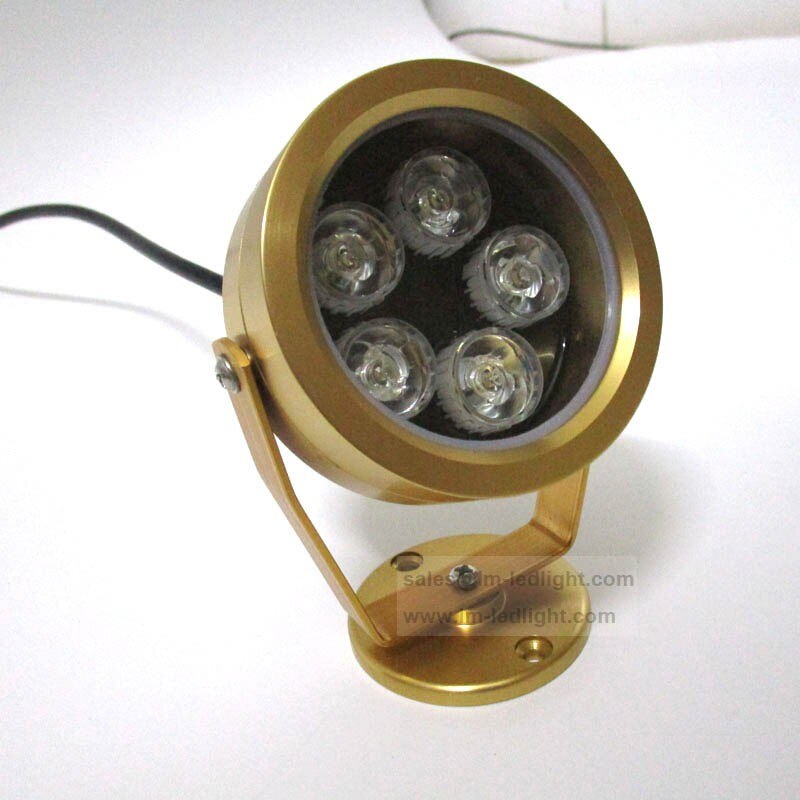 12V LED Garden Lights 5W outdoor spotlight yellow blue green white pink lampadaire exterieur poteau