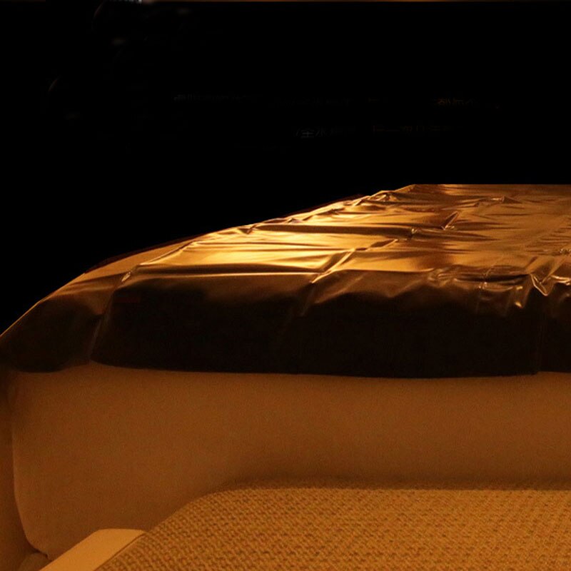 Impermeable sábanas De Cama De adulto De sexo De vinilo De PVC cubierta De colchón alivio De la alergia De chinches De Cama hipoalergénica sábanas De algodón Para Cama