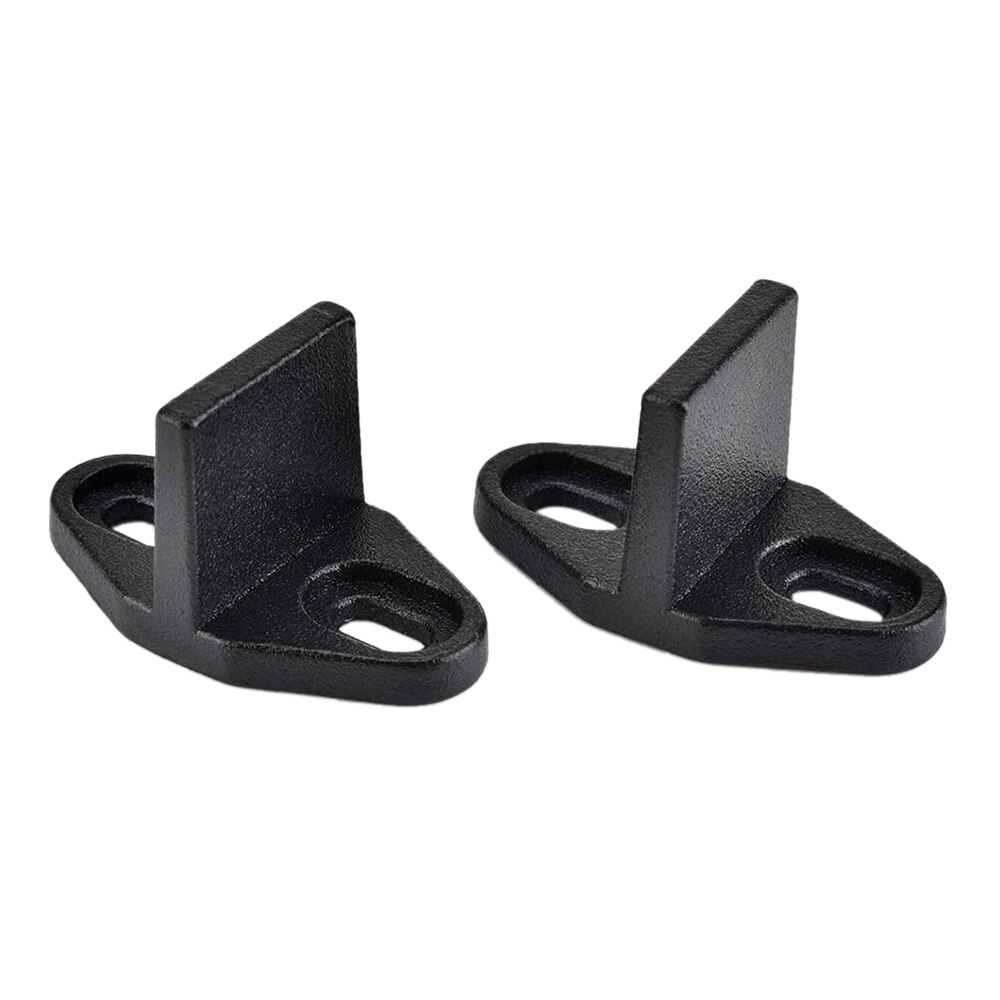 2- pack bottenstyrning golvstyrningar metall stålbeslag för skjutbar ladugårdsdörr ladugårdsdörr hårdvara golvstyrning glidande