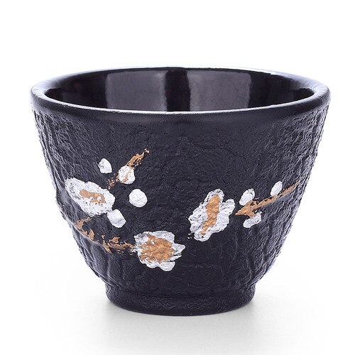 Cast Iron Tea Cup Set Japanese Teacup Cups 50ml Drinkware Tools Chinese Handmade tea cup Service I029: C