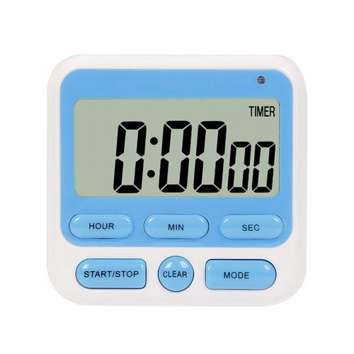 Klok Keuken Timers Koken Digitale Timer Countdown Alarm Bakken Cake Pizza Timer Keuken Tool: Blauw