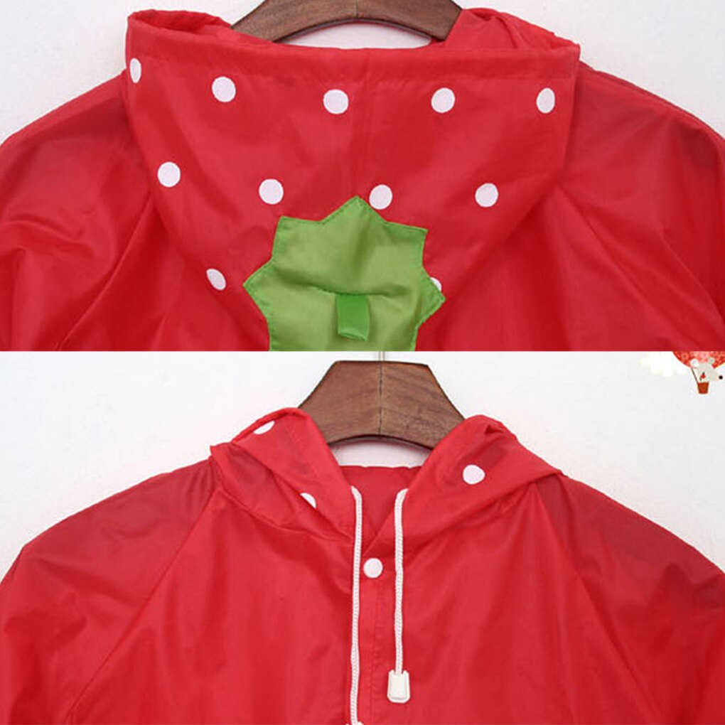 1PC Kids Cartoon Rain Coat Children Animal Rainwear Rainsuit Kids Rain Proof Animal Raincoat Student Poncho Rain Jacket Coat