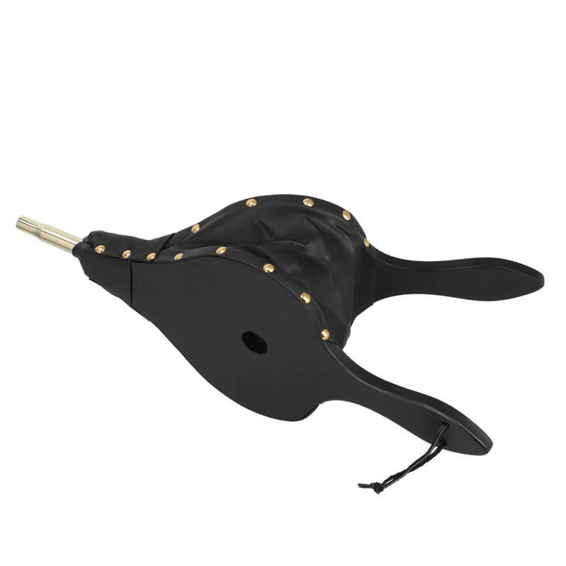 Fireplace Wood Bellower Fireplace Bellows Sturdy Nozzle 18.7x7.7in Ergonomics Handle Antique Portable for Outdoor Activities for