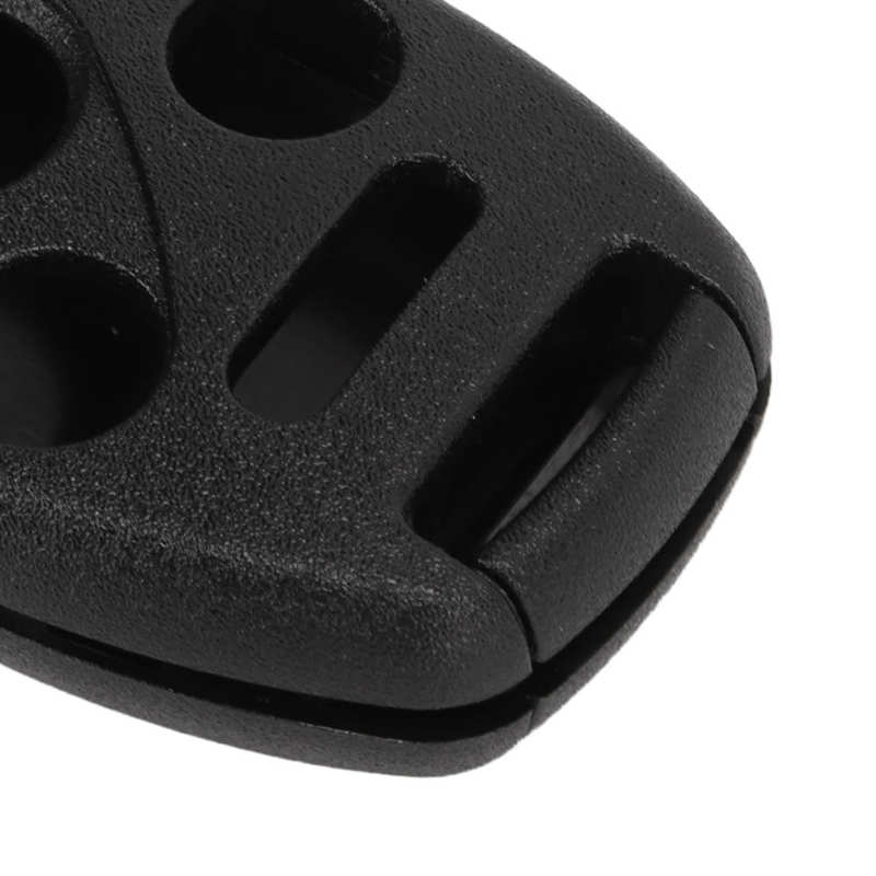 Smart Key Shell Car Key Fob Case Plastic Durable Black Wearproof Replacement for Pilot for Upgrade