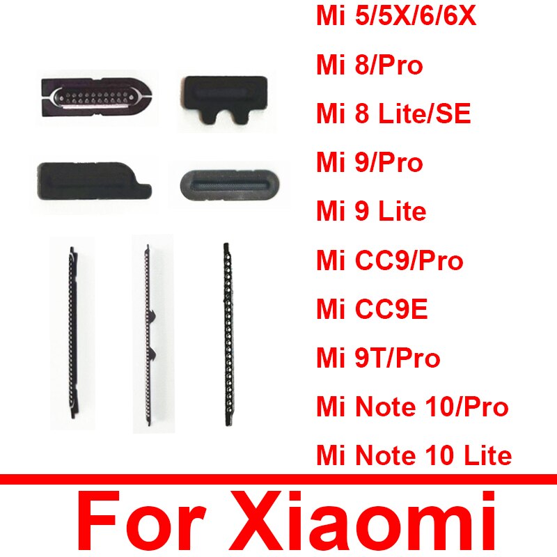 Hörer Lautsprecher Gittergewebe Für Xiaomi Mi 9 9T 8 Profi Lite Mi 6 6X 5X 5 8SE CC9E Mi hinweis 10 Lite Anti-staub EarSpeaker Staub-nachweisen Grill