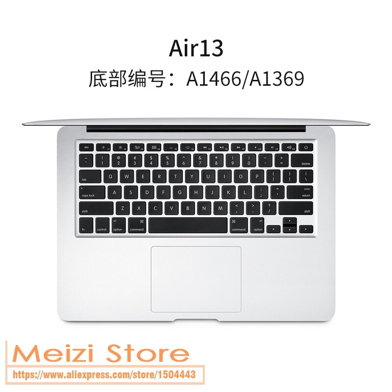 Protège clavier en polyuréthane thermoplastique Peau Protecteur Pour Apple macbook Air Pro avec Écran Retina 11 12 13 15 17 Touch Bar 13.3 15.4: For Macbook Air 13