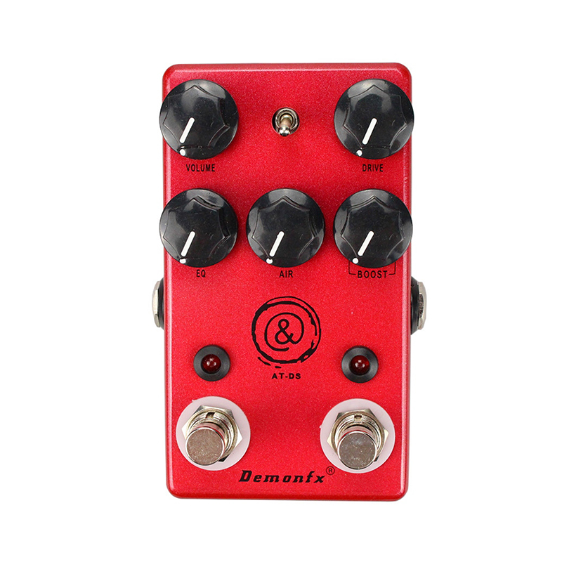 Demonfx-Pedal de efectos para guitarra de AT-DS, Overdrive