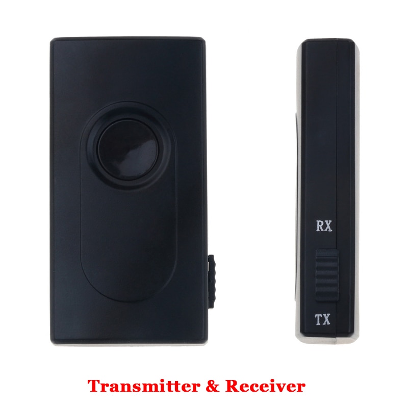 2 in 1 Bluetooth V4.2 Transmitter Receiver Wireless A2DP 3.5mm Adapter Stereo Audio Dongle For TV Car /Home Speakers MP3 MP4