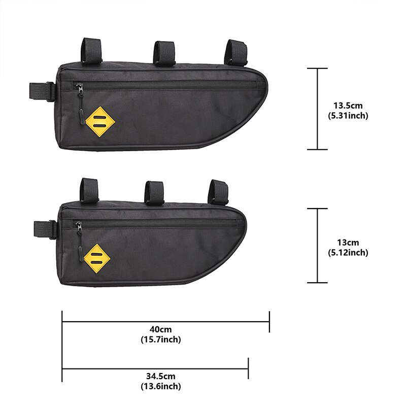 Universele Fiets Driehoek Tas Bike Frame Voor Tube Bag Waterdichte Fietsen Pannier Pouch Fietsen Apparatuur Accessoires