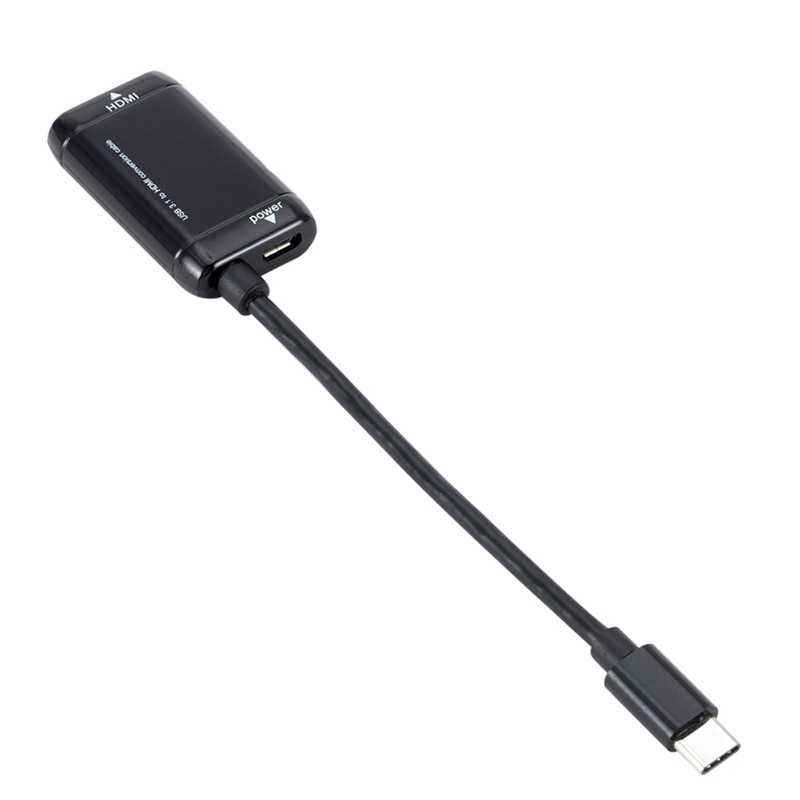 USB-C Type C Naar Hdmi Adapter USB3.1 Kabel Converter Voor Mhl Android Telefoon Tablet