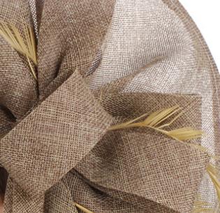 Chapeau de mariage de mariée rose vif chapeaux Banquet fascinators chapeau mariée mariage plume fleur coiffe de mariage cerceaux femmes chapeau: khaki