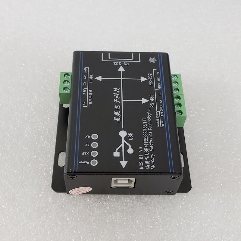 USB naar TTL/RS232/RS485 Seriële Poort Isolatie Industriële