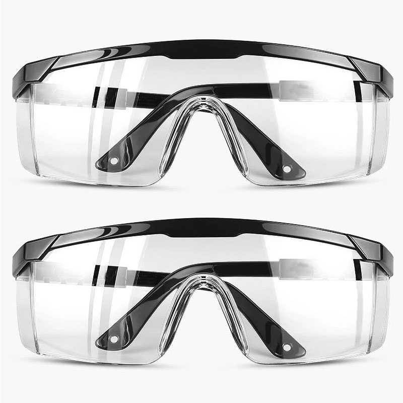 Anti-spat oogbescherming Werkveiligheidsbril Winddicht Stofdichte veiligheidsbril Optisch lensframe Fietsbril Bril: Bruin