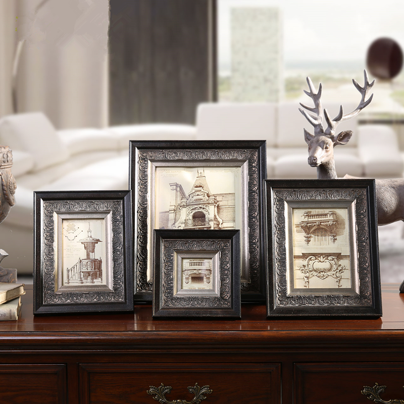 1pcs 3inch 6inch 7inch 10inch Wooden Photo Frame,porta retrato,Picture Frames,Vintage Frame Photo Holder,Home Decoration,marcos