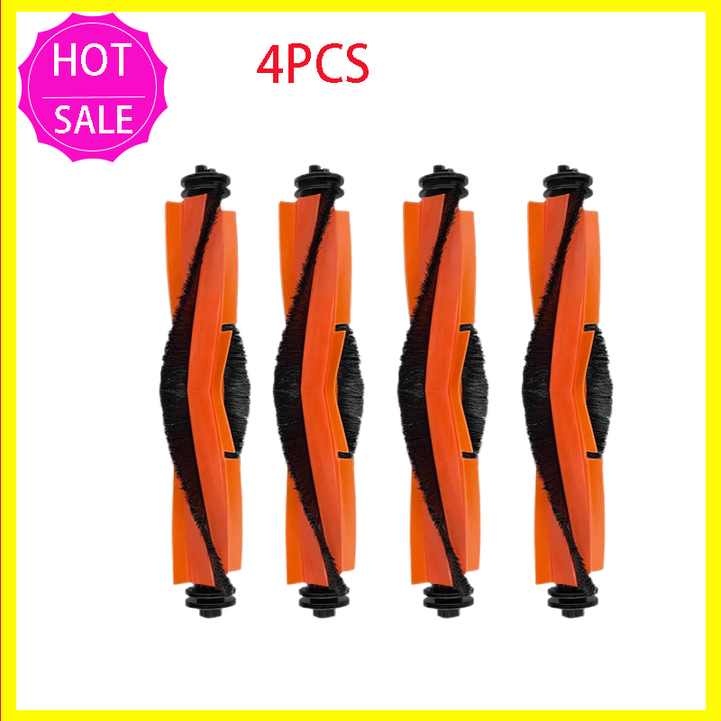 Voor (Xiaomi Robotstofzuiger X10+ / X20+ / X20 Plus) Reserveonderdelen Accessoires Hoofdzijborstel Mop Doek Stofzakfilter: Bordeaux