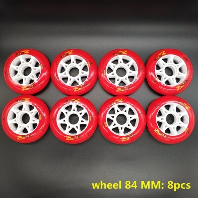 rueda de patines 84 MM 88A 8 unids/lote: red