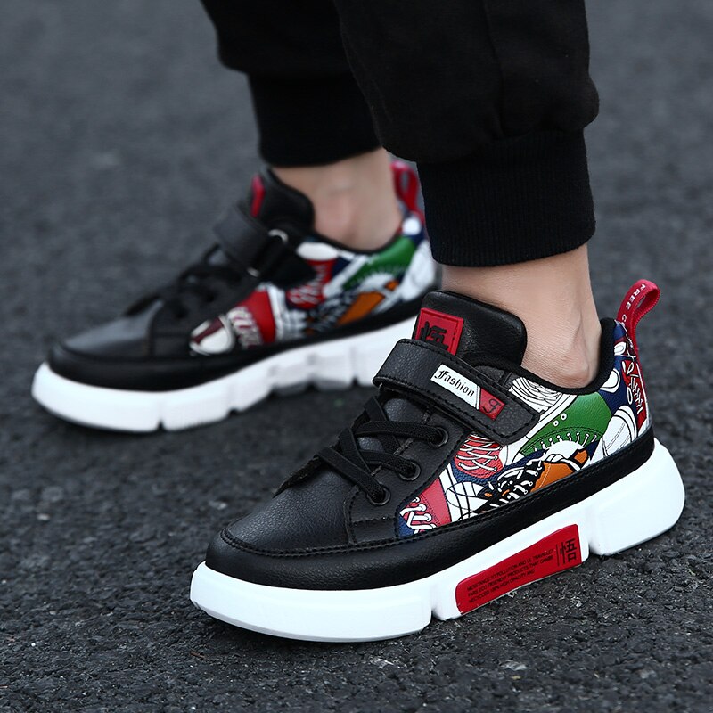 Kinderschoenen jongen kinderen sport casual sneaker lente herfst meisjes schoenen peuter baby pu sneaker meisjes schoenen rubber