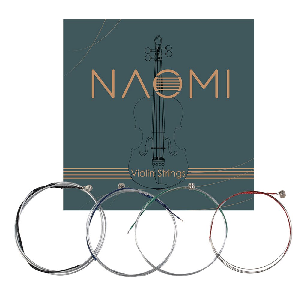 Full Set Violin Strings Size 4/4 3/4 1/2 1/4 1/8 Violin Clear