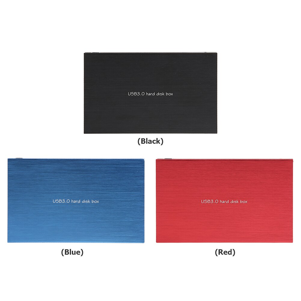 USB 3.0 to SATA Mobile Enclosure 2.5 inch HDD SSD External Case Hard Disk Box for Household Computer Accessories