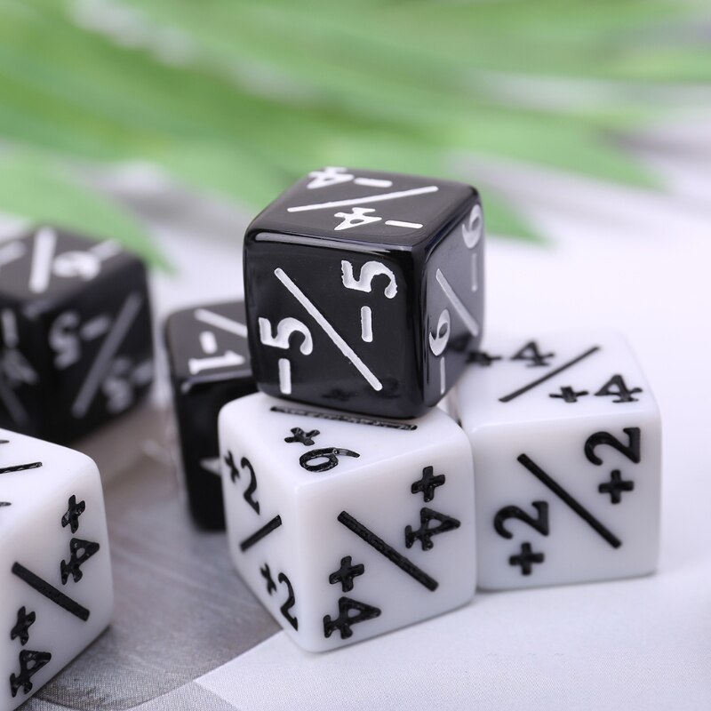 OOTDTY Hot Vender 10Pcs Fração Matemática Corta Morre D6 Para Crianças Crianças de Aprendizagem Número de Seis Lados