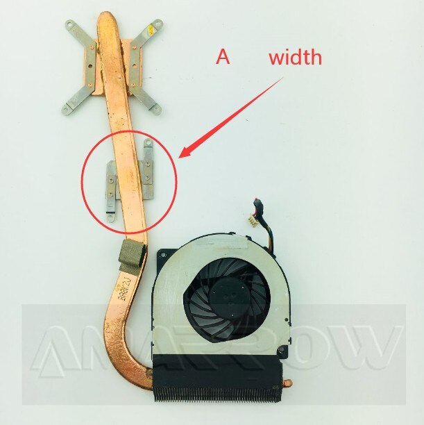 Original till asus laptop kylfläns kylfläkt cpu kylare  k42 k42j a42j x42j a40j k42jz k42ja k42jb k42jc k2jr k42jv cpu kylfläns: En kylfläns och fläkt
