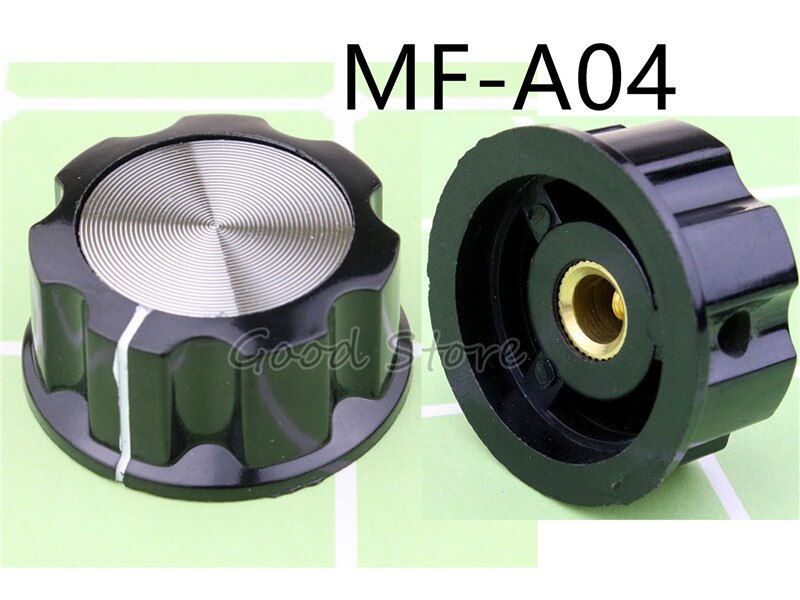 10 stk. mf -a01 mf-a02 mf-a03 mf-a04 mf-a05 potentiometer drejeknap med 118/wx050 drejekontakt elektronisk 6mm: Mf -a04
