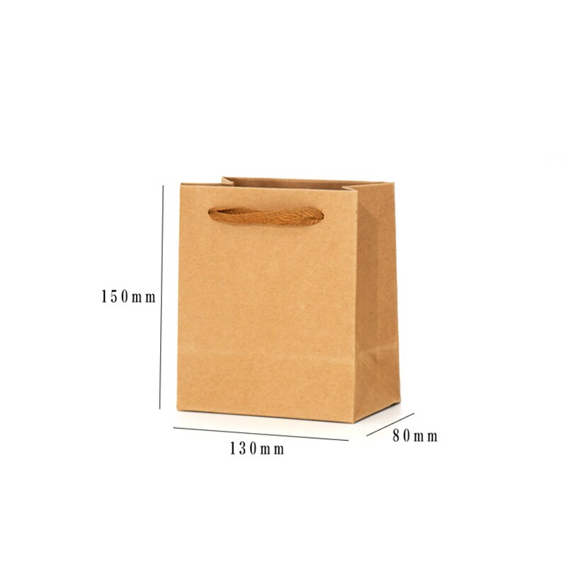 Xin Jia Yi Packaging Newest Kraft Paper Bags Paper Shopping Bag: 13x8x15cm