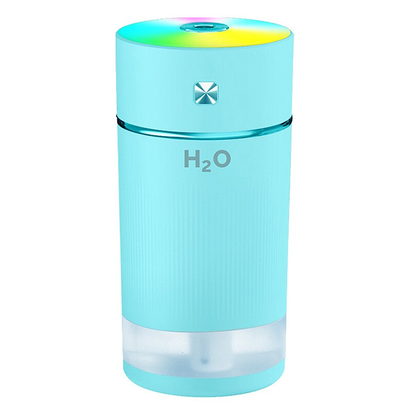 Color Cup USB Air Humidifier Car Mist Maker 7 Colors LED Lights Mini Car Office Air Purifier