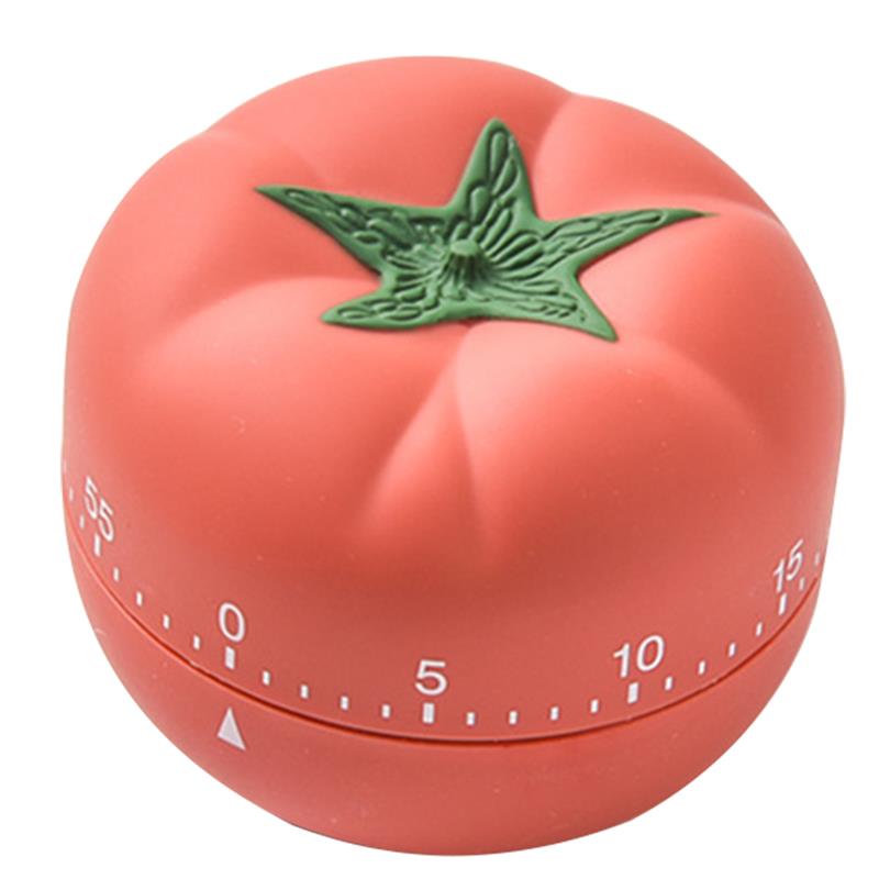 Cartoon Fruits Timer Rotation Time Manager Learning Timing Alarm Clock Mechanical Reminder Pear: 7