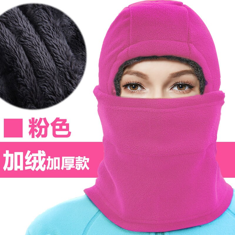 Hals Fleece Ademend Bivakmutsen Hoed Hoofddeksel Winter Skiën Ear Winddicht Warm Mask Motor Fiets Sjaal: Blauw