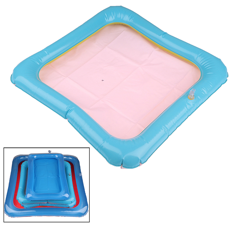 1Pc Kid Zand Lade Indoor Magie Spelen Zand Kinderen Speelgoed Ruimte Opblaasbare Accessoires 4 Maten