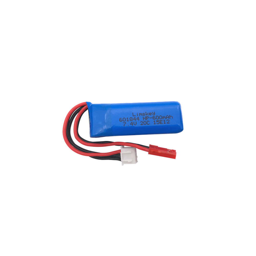 7.4V 600mAh 20C Lipo Battery for WLtoys K969 K979 K989 K999 P929 P939 RC Car Parts 2s 7.4v Battery 5pcs/lots: 1pcs