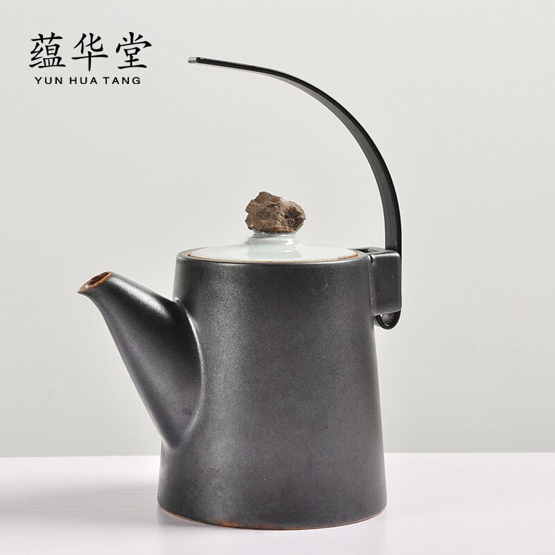 Chinese Handmade Pottery Teapot Ceramic Travel Tea Pots Gong Fu Tea Set Kettles