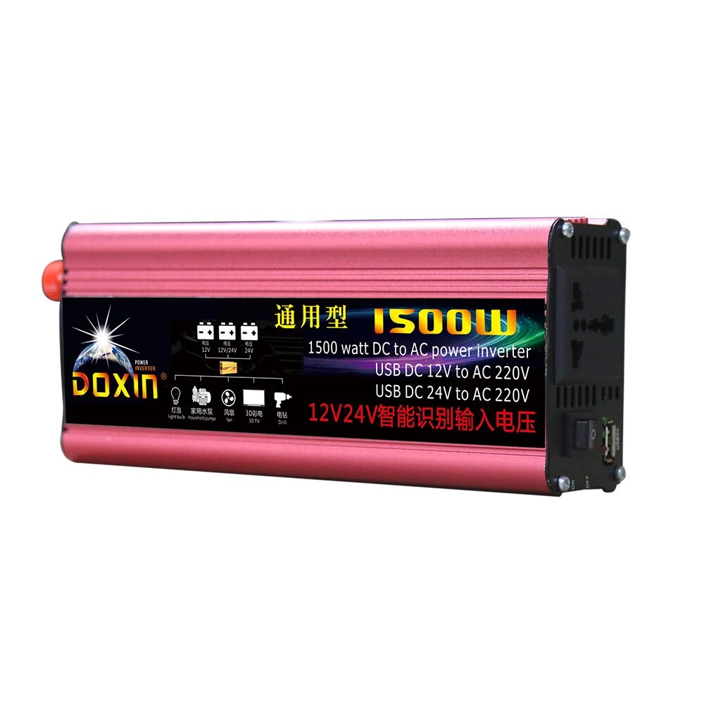 1500W 12V/24V General Inverter DOXIN Vehicle Power Converter 220V 110V Household