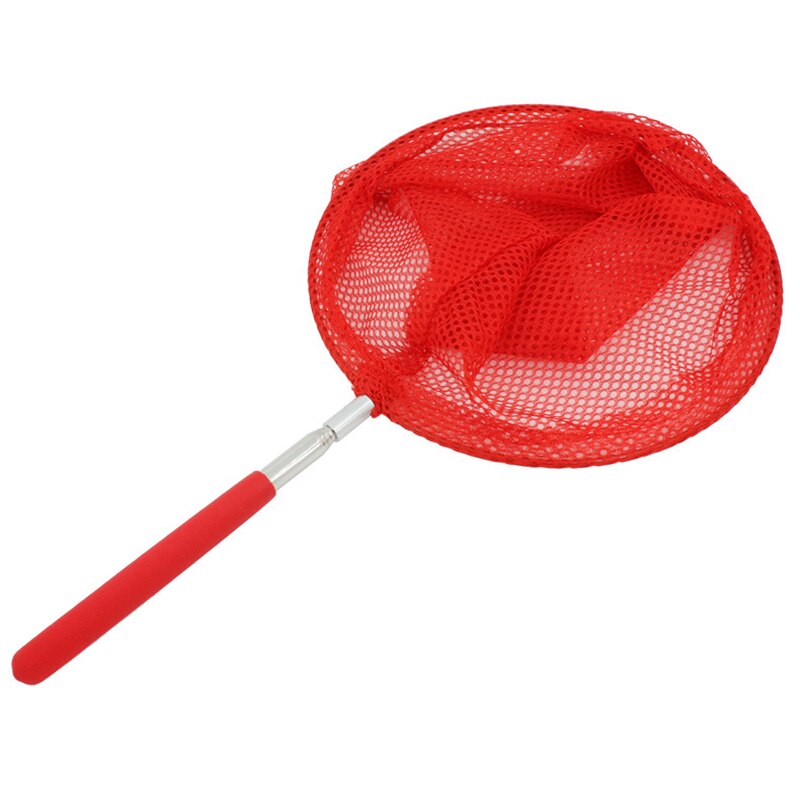 Colorful Telescopic Butterfly Net Extendable 34 Inches Anti Slip Grip Kis Toys for Catching Bugs Insect Fish Net Toys Fun