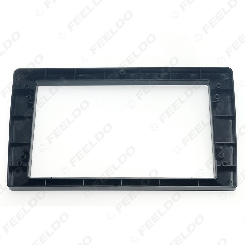 FEELDO Car Stereo Big Screen Fascia Frame Adapter 9/10.1 Inch To 7 Inch For Audio 2Din Dash Fitting Panel Frame Kit