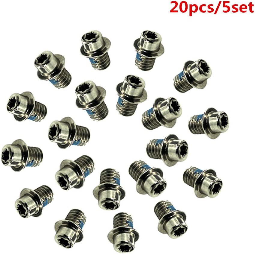 5 Sets Replacement HDD Hard Disk Drive Screws for MacBook Pro 13 15 17inches A1278 A1286 A1297 , 20pcs
