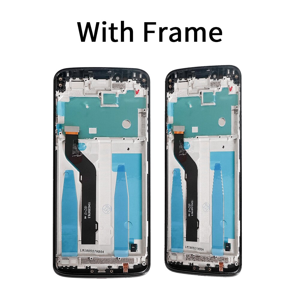 Pantalla LCD de 6,0 pulgadas para Motorola Moto E5 Plus XT1924, Digitalizador de pantalla táctil con marco para Moto E5 Plus, XT1924-1 XT1924-2