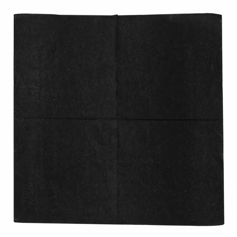 1 pack Solid Color Printed Paper Napkin (black): black