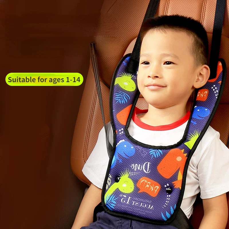 Regulowany uchwyt na pas bezpieczeństwa dla dziecka Pokrowiec na szyję Prosty i wygodny pokrowiec na ramię do fotelika samochodowego