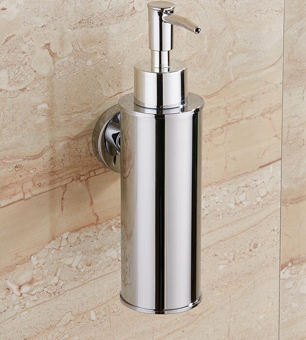 Zeepdispenser Goud Badkamer Hand Zeepdispenser/Keuken Zeepdispenser Rvs Shampoo Flessen: Chrome