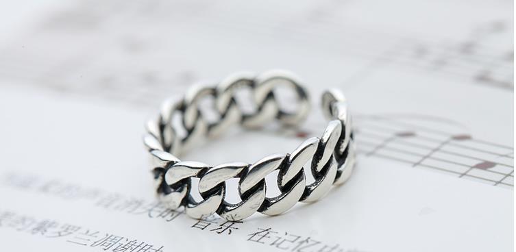 JIANERY Punk Vintage argent couleur creux anneaux pour femmes hommes bagues de fiançailles filles fête Anillos