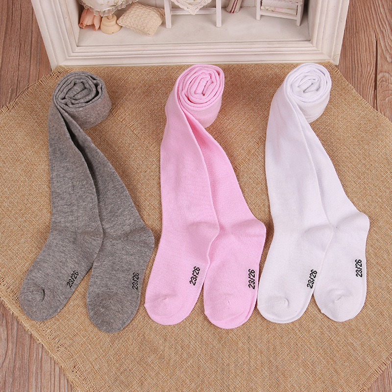 0-3Yrs Effen Wit Meisjes Panty Pasgeborenen Kinderen Baby Panty Peuter Infant Warm Mesh Collant Kousen Leggings Sokken Kleding