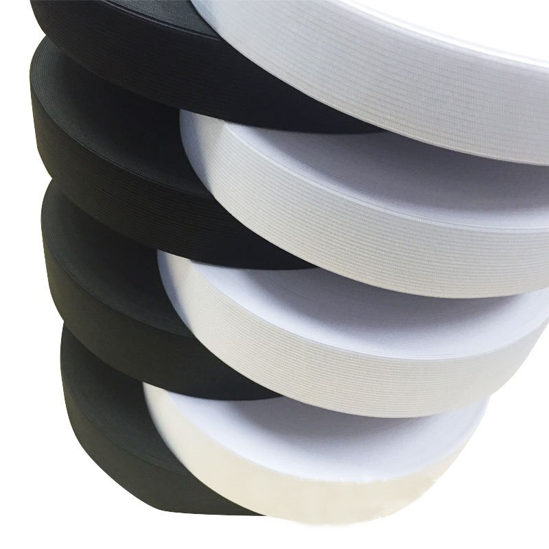 1yard Flat Elastic Band Sewing Clothing Accessories Nylon Webbing Garment Sewing Accessories Width 2cm 3cm 4cm 5cm 6cm