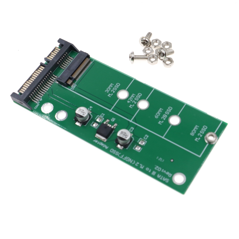 M2 NGFF scheda adattatore da SSD a SATA interfaccia M.2 a SATA adattatore STAT3 per unità a stato solido seriale da 2.5 pollici