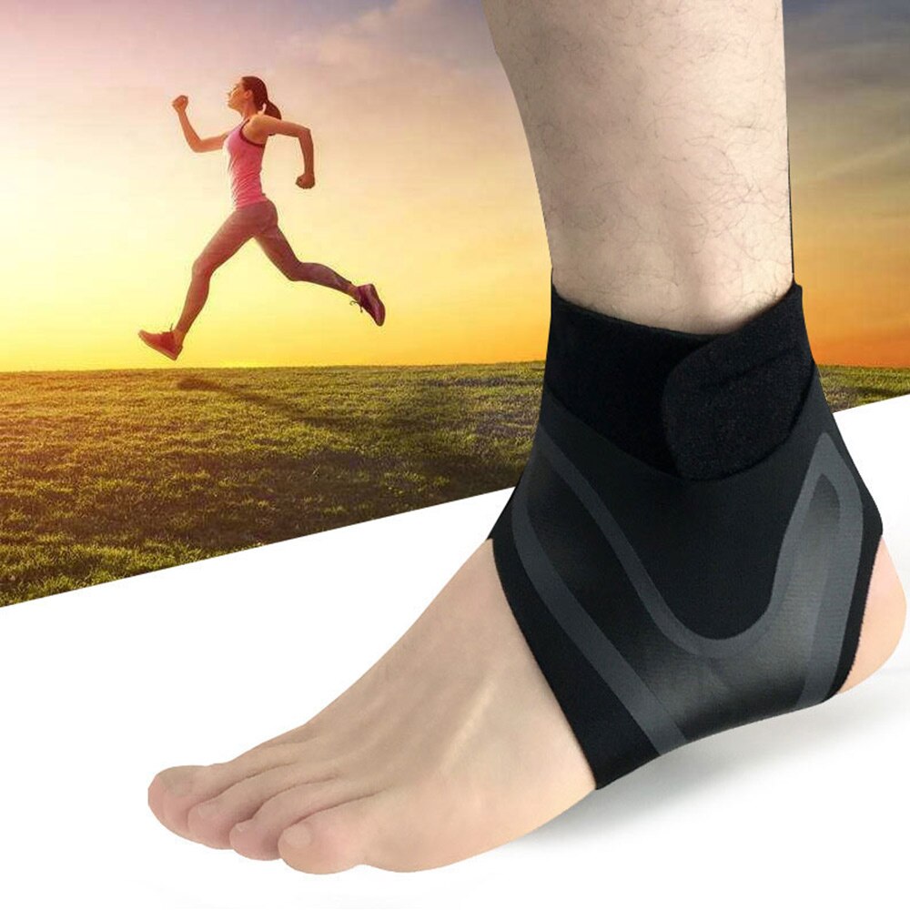 Zwart Fitness Guard Band Veiligheid Sport Veiligheid Enkel Zwart Enkel Ondersteuning Veiligheid Sport Veiligheid Enkel