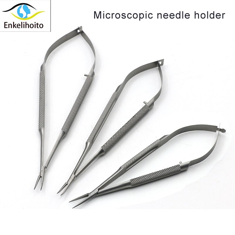 Micro schaar roestvrij staal titanium legering chirurgisch fijne instrumenten straight puntige tip 12 14 16 18 cm
