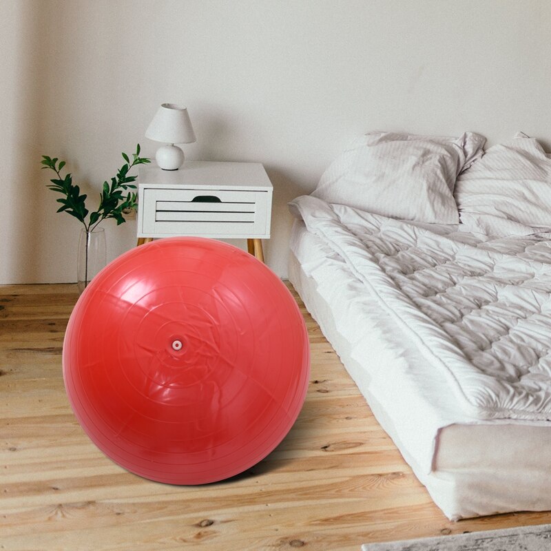 Balancing Stability Ball for Yoga Pilates Anti-Burst, 45CM Red