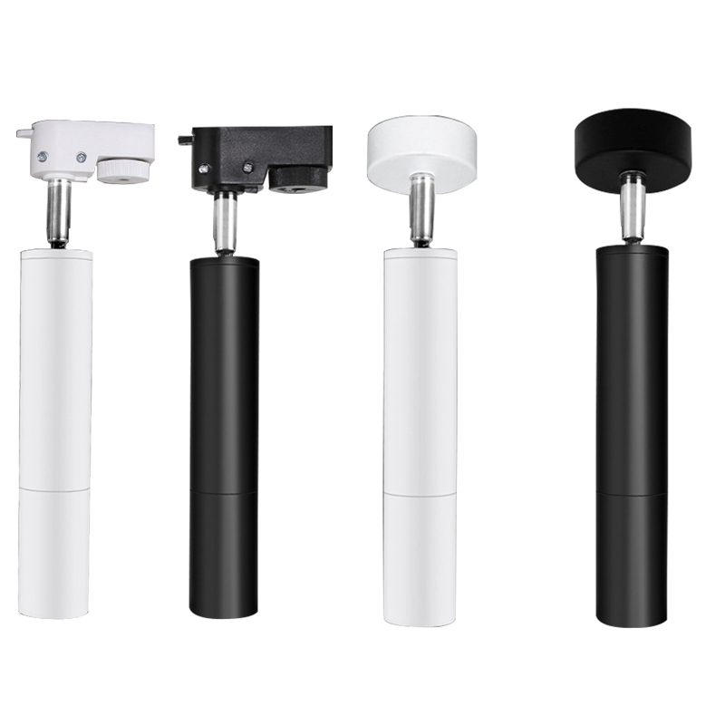 Führte Track licht aluminium Decke Schiene Länge beleuchtung Spot Schiene Led-strahler Ersetzen Halogen Lampen Kleidung Shop Restaurant Lampe